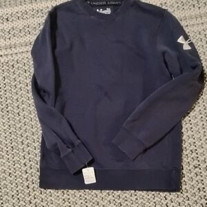 Under Armour Men's Dark Blue Crewneck Sweater